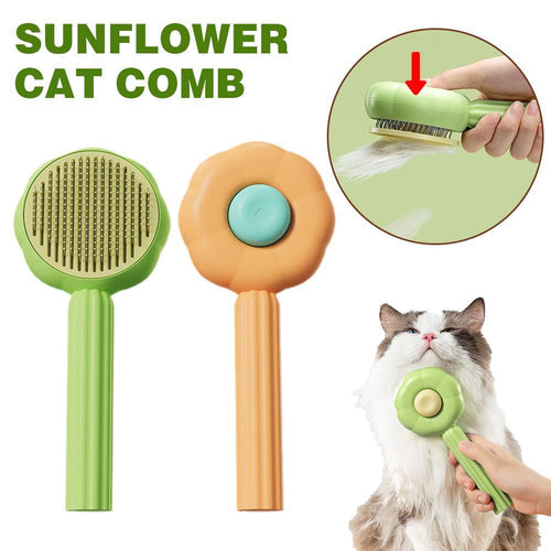 Cat Cleaning Slicker Brush
