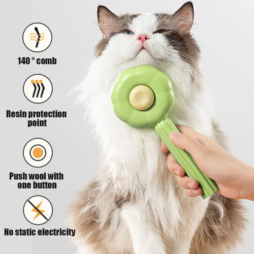 Cat Cleaning Slicker Brush