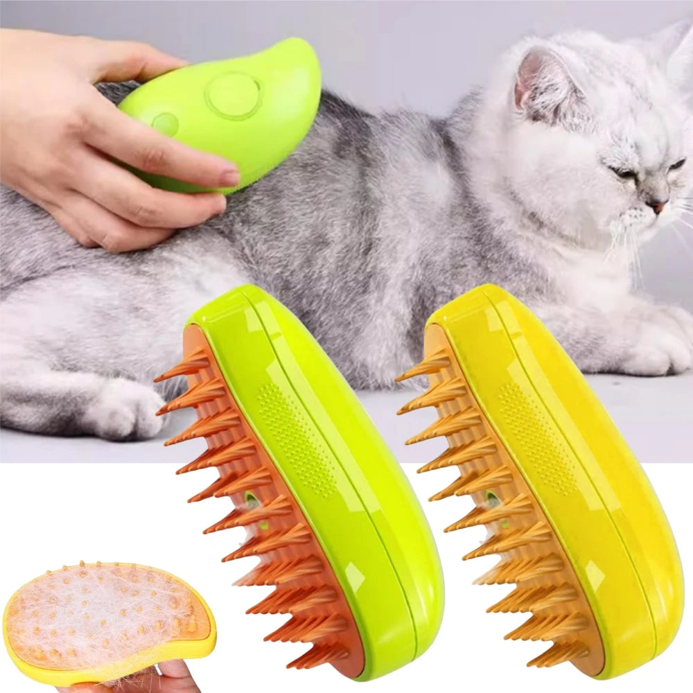Steamy Pet Brush