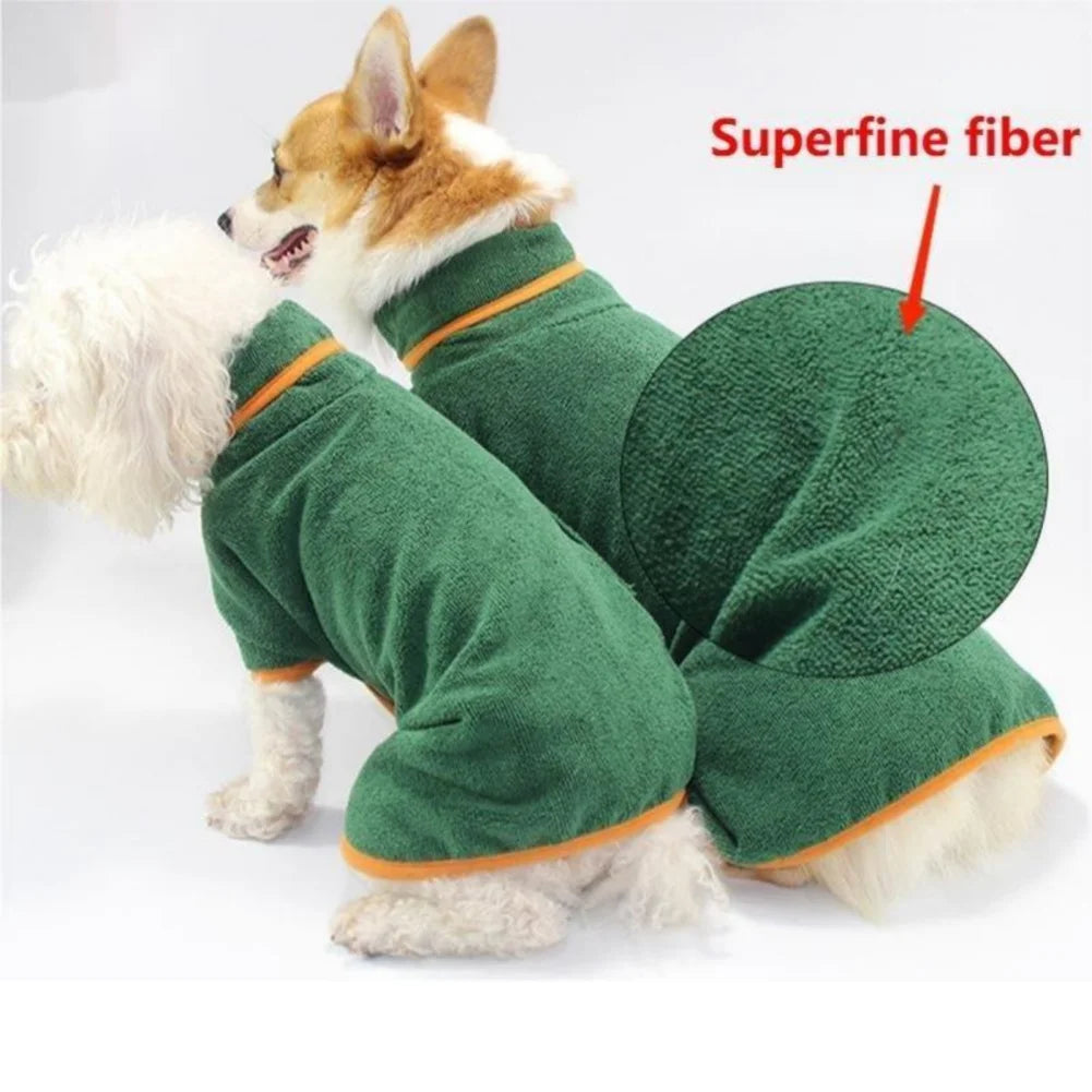 Super Absorbent Pet Bathrobe